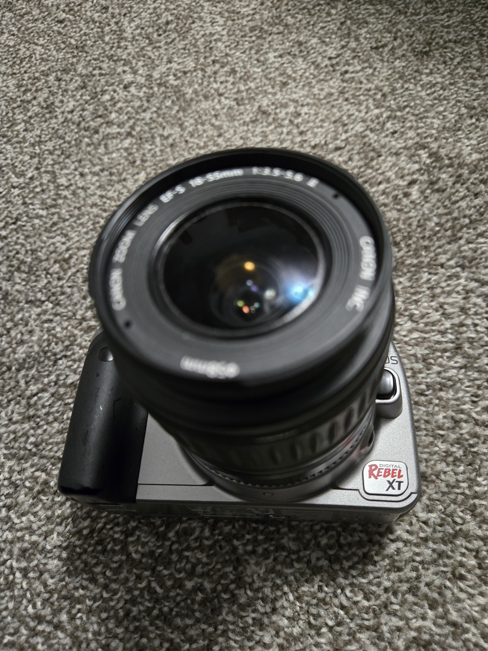 Canon Rebel XT with Black 18-55mm Lens